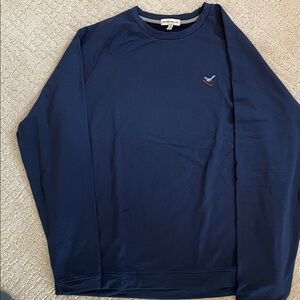 Peter Millar Men's Navy Crew Neck Shirt High Grove Golf Club